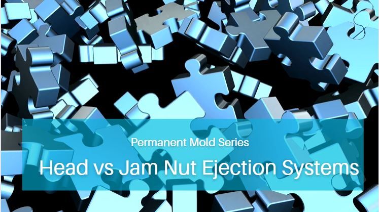 Head vs jam nut ejector system